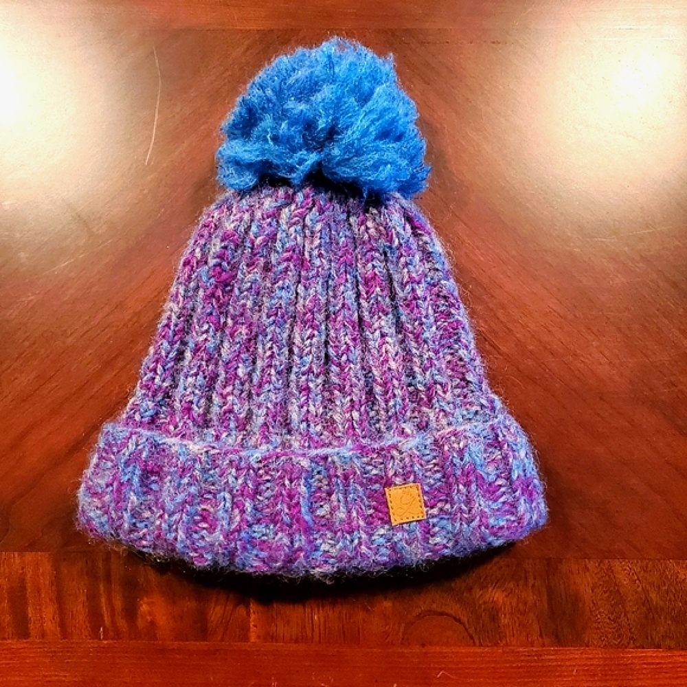 34) Mohair + WooL Beanie with Thermal Sweatband : Made in NapaL